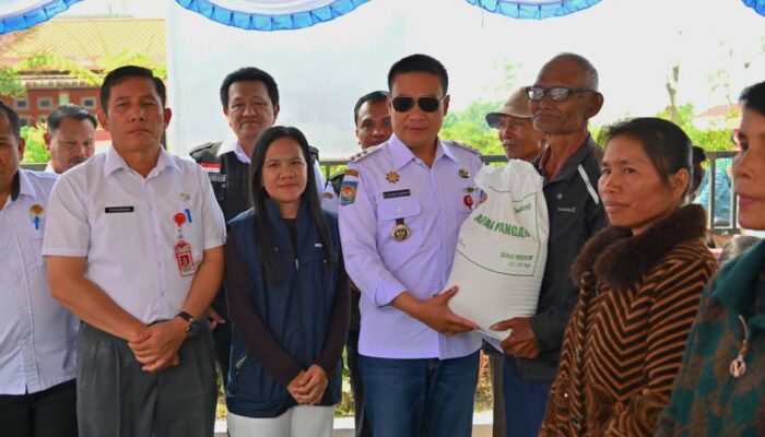 Bupati Humbahas “Bantuan Pangan Beras Tidak Boleh Diperjual Belikan”