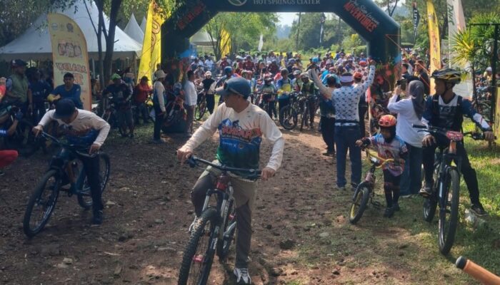 Sari Ater Gelar Gowes Bareng dan Tawarkan Promo Menarik.