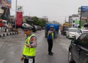 Strong Point Pagi, Upaya Polres Humbahas Wujudkan Lalu Lintas Aman dan Lancar