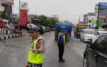 Strong Point Pagi, Upaya Polres Humbahas Wujudkan Lalu Lintas Aman dan Lancar