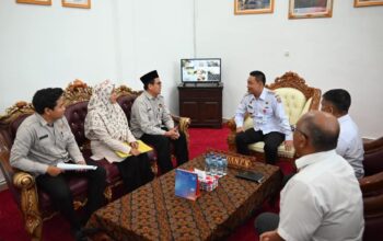 Bupati Humbahas Sambut Kunjungan Kepala Kantor Kemenhaj Dairi