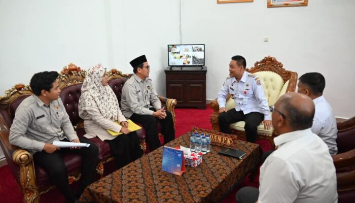 Bupati Humbahas Sambut Kunjungan Kepala Kantor Kemenhaj Dairi