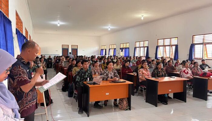 Perkuat Sekolah Tangguh Bencana, Pemkab Humbahas Bekali 120 Pendidik dan Tenaga Kependidikan