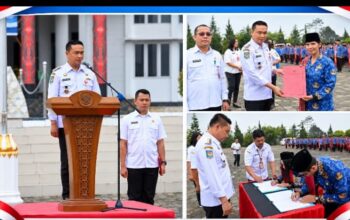 Bupati Humbahas Serahkan SK Perpanjangan Perjanjian Kerja kepada 663 PPPK Paruh Waktu