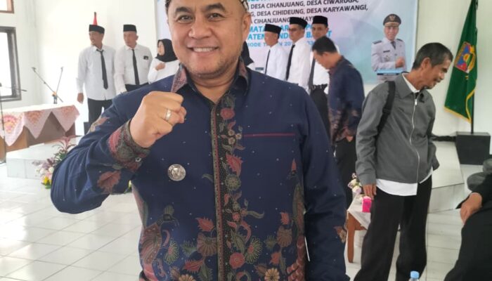 BPD Periode 2026-2034 Dilantik, Kades Cigugurgirang Dorong Sinergi Bangun Desa.