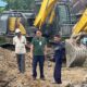 Kolaborasi Pemkab Humbahas dan TNI, Pembangunan Jembatan Merah Putih di Tapian Nauli Masuki Tahap Penggalian Pondasi