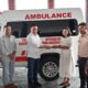 Tingkatkan Pelayanan Kesehatan, Bupati Humbahas Serah Terimakan Ambulans kepada Puskesmas Hutagalung