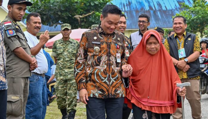 Bupati Humbahas Tinjau Pelaksanaan Pilkades Serentak 2026 di Tiga Kecamatan