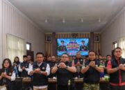 Kapolres Humbahas Bersama Forkopimda Ikuti Deklarasi Sumut Tolak Narkoba Secara Virtual