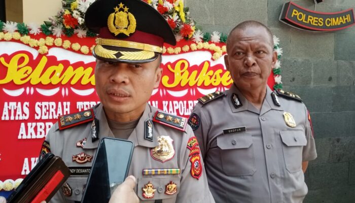 Resmi Pimpin Polres Cimahi, AKBP Endy Desianto Janjikan Pelayanan Kepolisian yang Menyatu dengan Masyarakat.