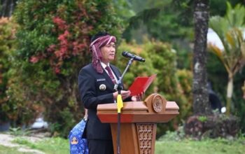 Bupati Humbahas Pimpin Upacara Hari Sumpah Pemuda Ke 98, Bentuk Generasi Patriotik, Gigih dan Berempati