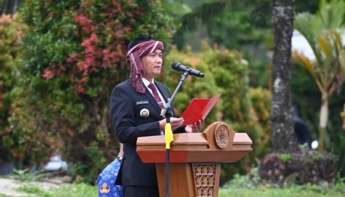 Bupati Humbahas Pimpin Upacara Hari Sumpah Pemuda Ke 98, Bentuk Generasi Patriotik, Gigih dan Berempati